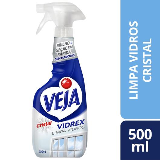 Veja Vidrex Cristal Limpador para vidros Pulverizador 500ml - Imagem em destaque