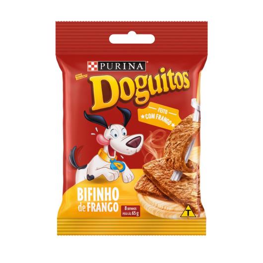 Petisco DOGUITOS Bifinho de Frango Cães Adultos e Filhotes 65g - Imagem em destaque