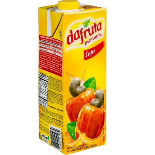 Néctar premium sabor caju Dafruta 1 Litro - Imagem em destaque