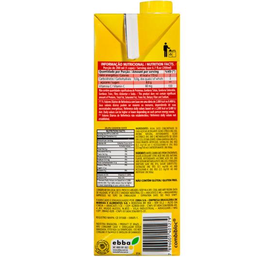 Néctar premium sabor caju Dafruta 1 Litro - Imagem em destaque