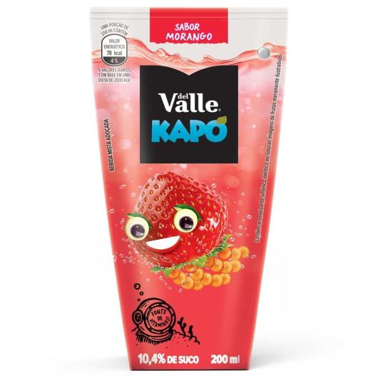 Suco Kapo Sabor Morango 200ML - Imagem em destaque