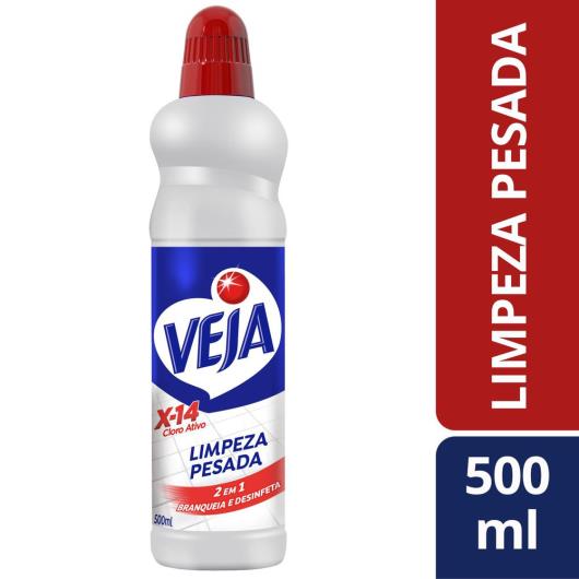 Limpador para Limpeza Pesada Cloro Ativo Veja 500ml - Imagem em destaque