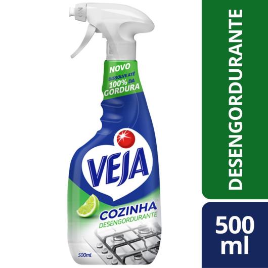 Desengordurante Spray Veja Cozinha Limão 500ml - Imagem em destaque