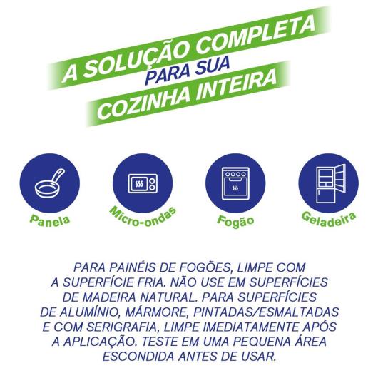 Desengordurante Spray Veja Cozinha Limão 500ml Refil - Imagem em destaque