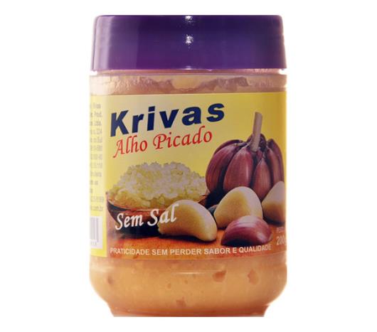 Alho Krivas Picado Pote 200g - Imagem em destaque