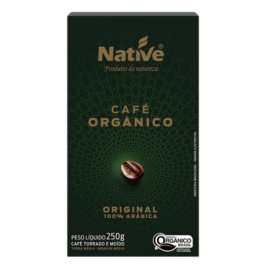 Café Torrado e Moído Tradicional Native Orgânico 250g - Imagem em destaque