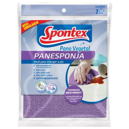 Pano Panesponja Spontex com 1 unidade - Imagem em destaque