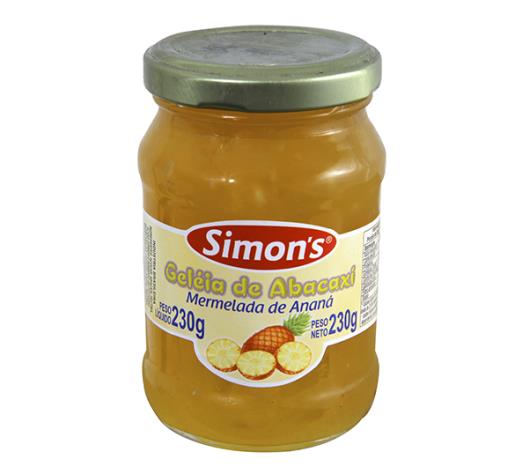 Geléia  Simon's sabor abacaxi 230g - Imagem em destaque