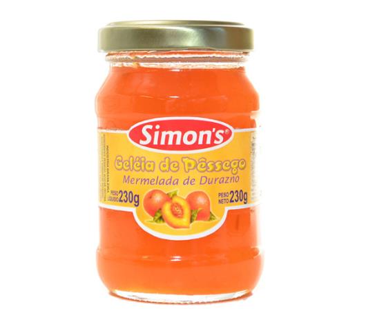 Geléia Simon's sabor pêssego 230g - Imagem em destaque