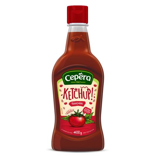 Ketchup Cepêra tradicional 400g - Imagem em destaque