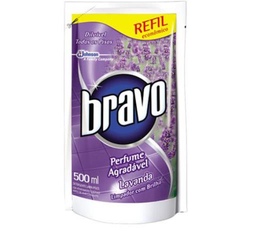 Limpador Bravo lavanda refil 500ml - Imagem em destaque