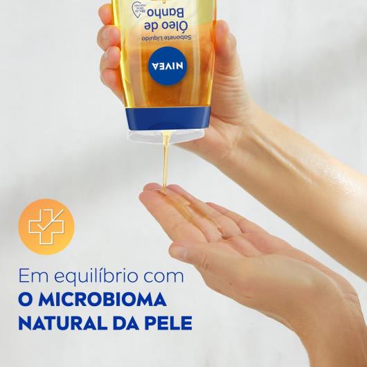 NIVEA Sabonete Líquido Óleo de Banho 200ml - Imagem em destaque