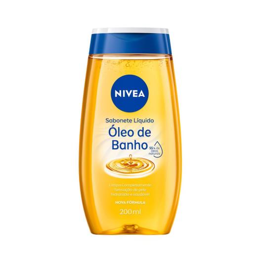 NIVEA Sabonete Líquido Óleo de Banho 200ml - Imagem em destaque