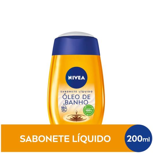 NIVEA Sabonete Líquido Natural Oil 200ml - Imagem em destaque