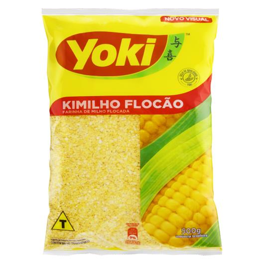 Farinha de Milho Flocão Yoki Kimilho Pacote 500g - Imagem em destaque