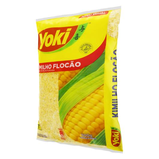 Farinha de Milho Flocão Yoki Kimilho Pacote 500g - Imagem em destaque