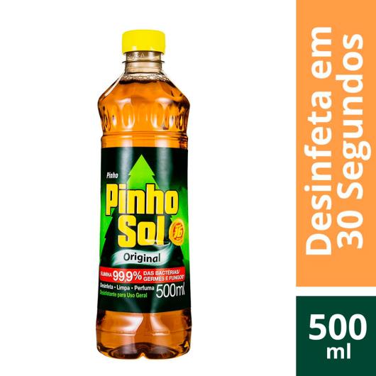 Desinfetante Pinho Sol Original 500ml - Imagem em destaque