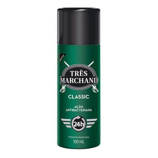 Desodorante Spray Très Marchand Masculino Classic 100ml - Imagem em destaque