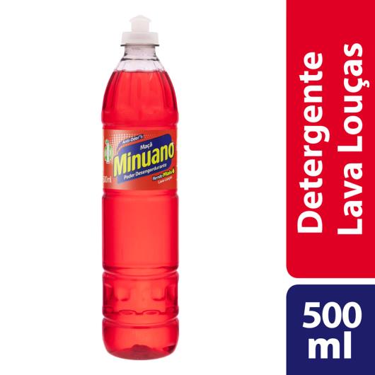 Lava-Louças Líquido Maçã Minuano Squeeze 500ml - Imagem em destaque