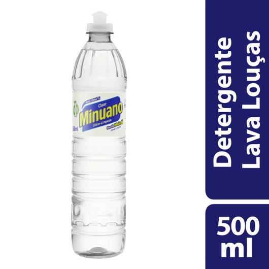 Lava-Louças Líquido Clear Minuano Squeeze 500ml - Imagem em destaque