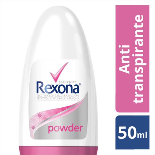 Desodorante roll on powder Rexona Women 50ml - Imagem em destaque