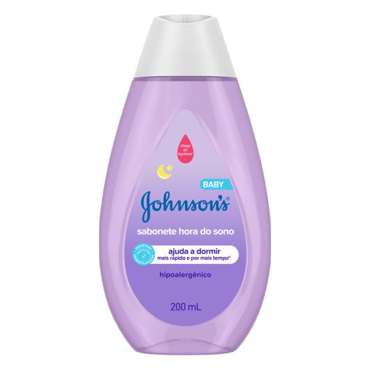 Sabonete Líquido da Cabeça aos Pés Johnson's Baby Hora do Sono Frasco 200ml - Imagem em destaque