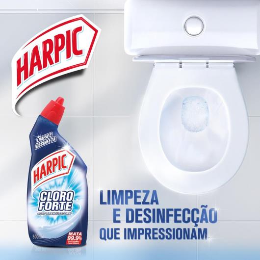 Desinfetante Líquido Harpic Cloro Forte 500ml - Imagem em destaque