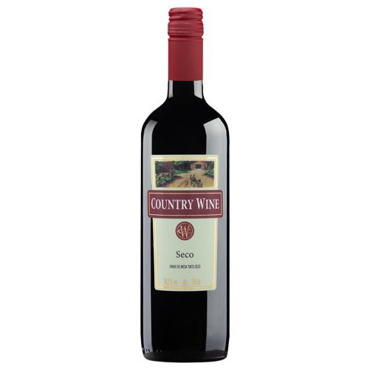 Vinho Nacional Tinto Seco Country Wine 750ml - Imagem em destaque