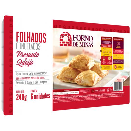 Folhado Forno de Minas presunto e queijo 240g - Imagem em destaque