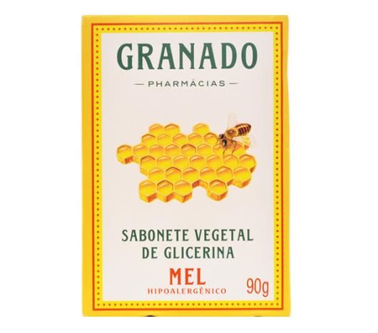 Sabonete Granado glicerinado vegetal mel 90g - Imagem em destaque