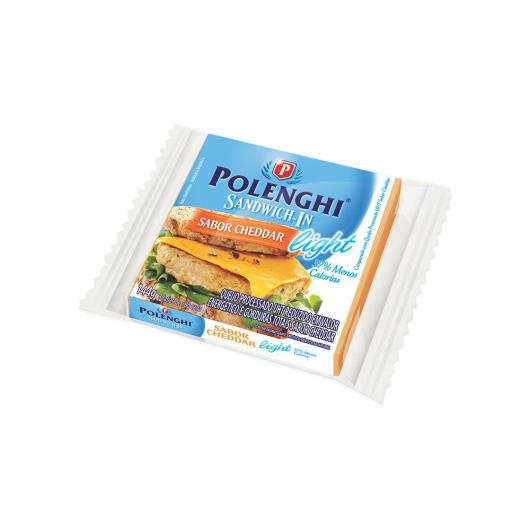 Queijo Polenghi cheddar sandwich light 144g - Imagem em destaque