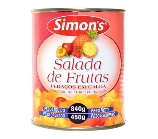 Salada de frutas Simon's 450g - Imagem em destaque