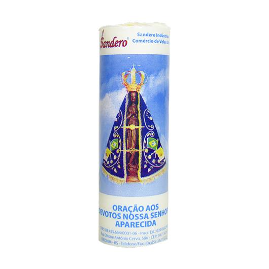 Vela Sandero Votiva 50mm Nossa Senhora Aparecida - Imagem em destaque