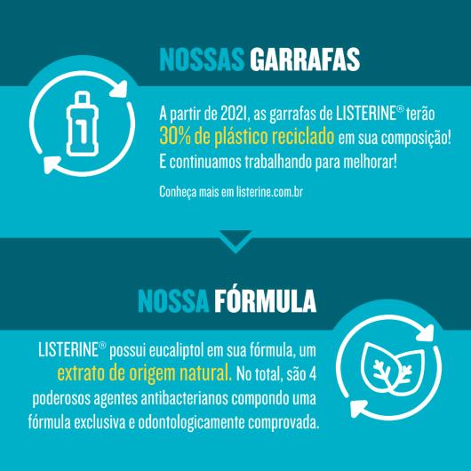 LISTERINE® COOL MINT Refrescância Intensa Leve Mais Pague Menos 500ml - Imagem em destaque