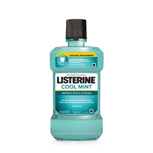 LISTERINE® COOL MINT Refrescância Intensa Leve Mais Pague Menos 500ml - Imagem em destaque