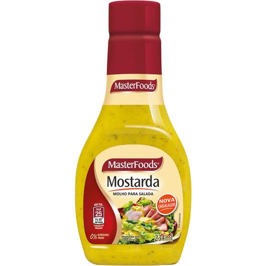 Molho para salada Masterfoods mostarda 234ml - Imagem em destaque