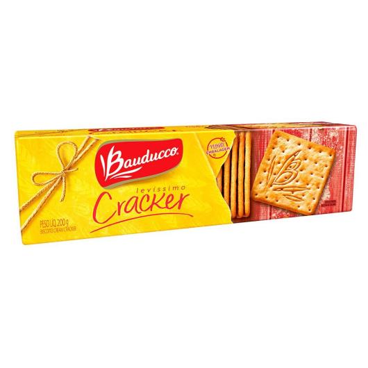 Biscoito Bauducco Levíssimo cream cracker 200g - Sonda Supermercado Delivery