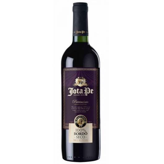 Vinho Tinto De Mesa Seco Jota Pe 100% Bordô 750ml - Imagem em destaque