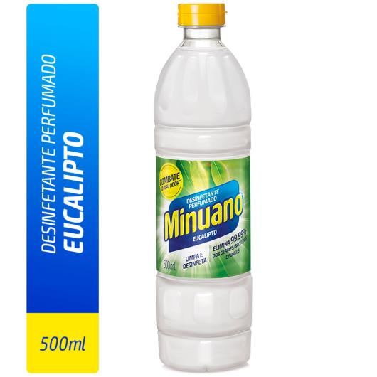 DESINFETANTE MINUANO EUCALIPTO 500ML - Imagem em destaque