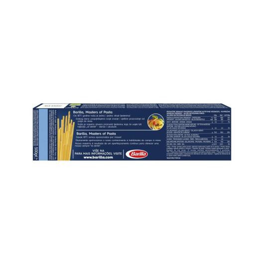 Macarrão Grano Duro Spaghettini N.3 Barilla 500g - Imagem em destaque