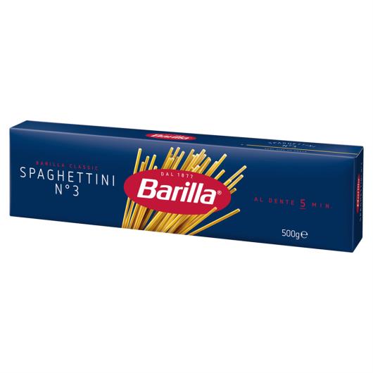 Macarrão Grano Duro Spaghettini N.3 Barilla 500g - Imagem em destaque