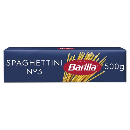 Macarrão Spaghettini n3 Grano Duro Barilla 500g - Imagem em destaque