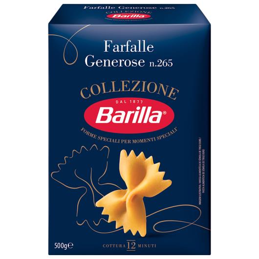 Macarrão Grano Duro Farfalle n°65 Barilla 500g - Imagem em destaque