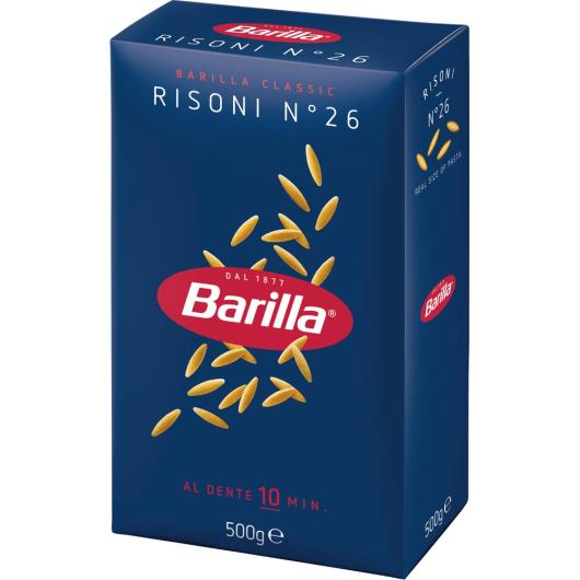 Macarrão Grano Duro Risoni Barilla 500g - Imagem em destaque