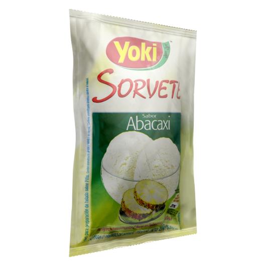 Pó para Sorvete Abacaxi Yoki Pacote 150g - Imagem em destaque