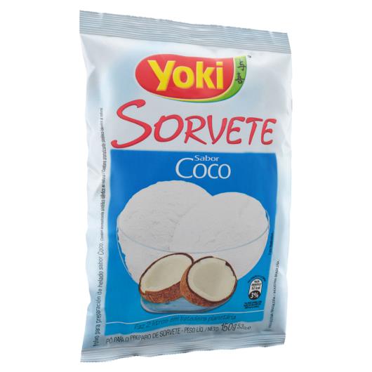 Pó para Sorvete Coco Yoki Pacote 150g - Imagem em destaque