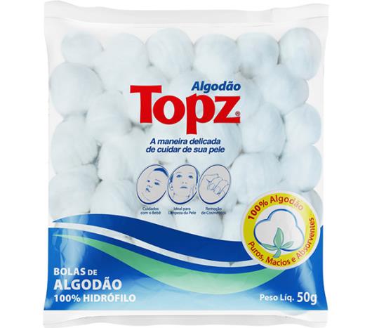 Algodão Topz Bola 50g - Imagem em destaque