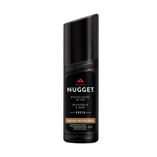 Polidor de Sapato Líquido Preto Nugget Frasco 60ml - Imagem em destaque