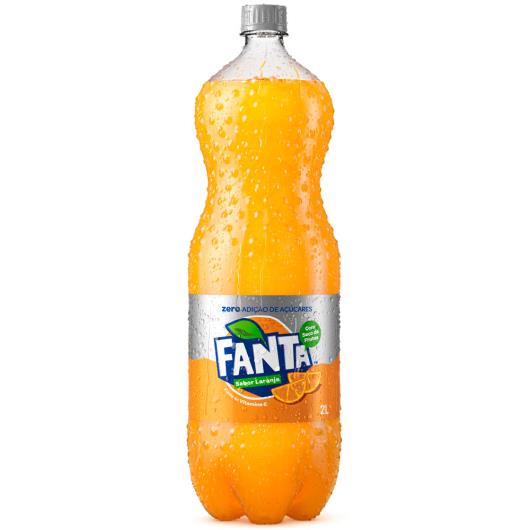 Refrigerante Fanta Laranja zero pet 2L - Imagem em destaque