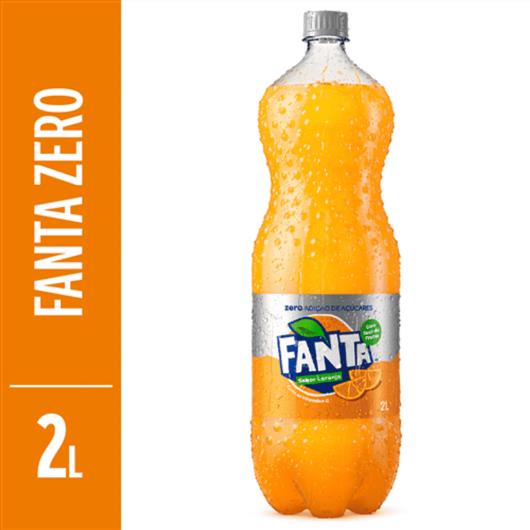 Refrigerante Fanta Laranja zero pet 2L - Imagem em destaque